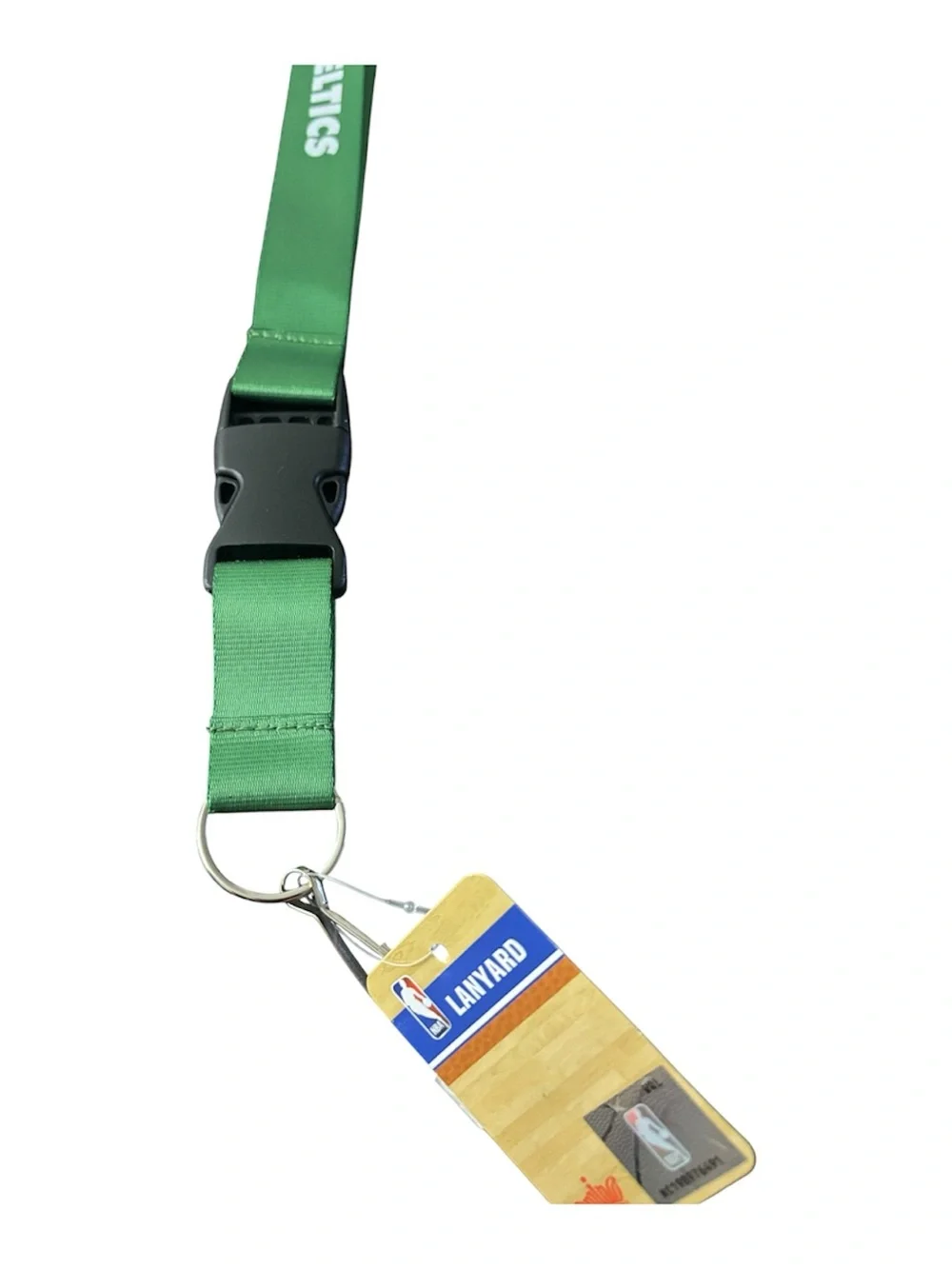 Boston Celtics Green Logo Breakaway Lanyard NWT